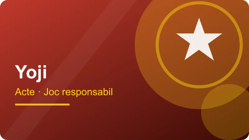 Joc responsabil pentru jucătorii din România – ilustrație pentru secțiunea Yoji